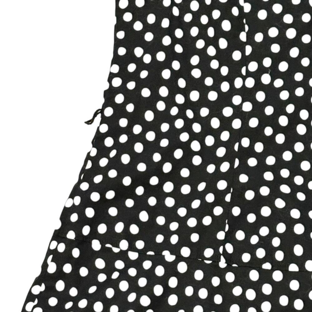Tailored Polka Dot Dress - 14edium Sleeveless Classic Midi Fit & Flare - Picture 14 of 16